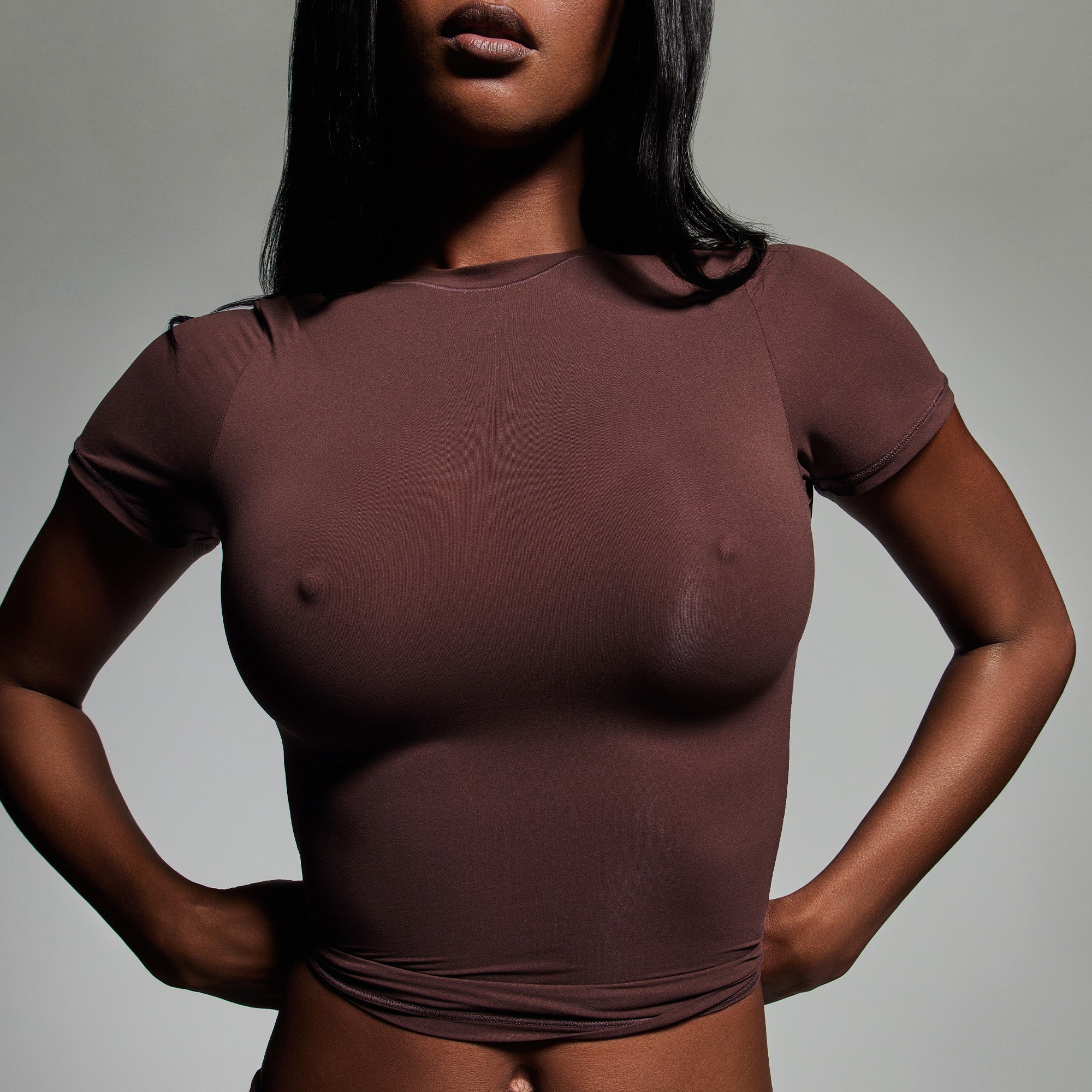 SKIMS ULTIMATE NIPPLE PUSH-UP BRA | ONYX