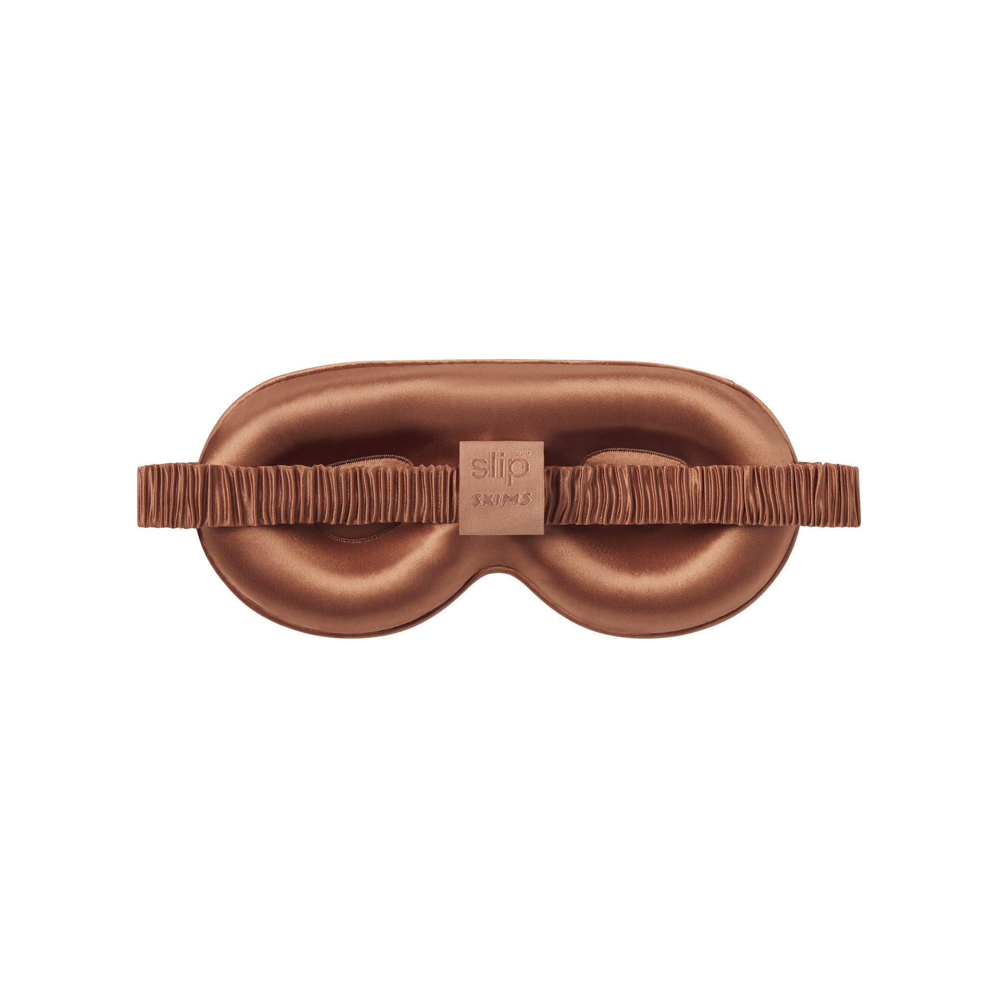 SLIP X SKIMS PURE SILK CONTOUR SLEEP MASK | SIENNA