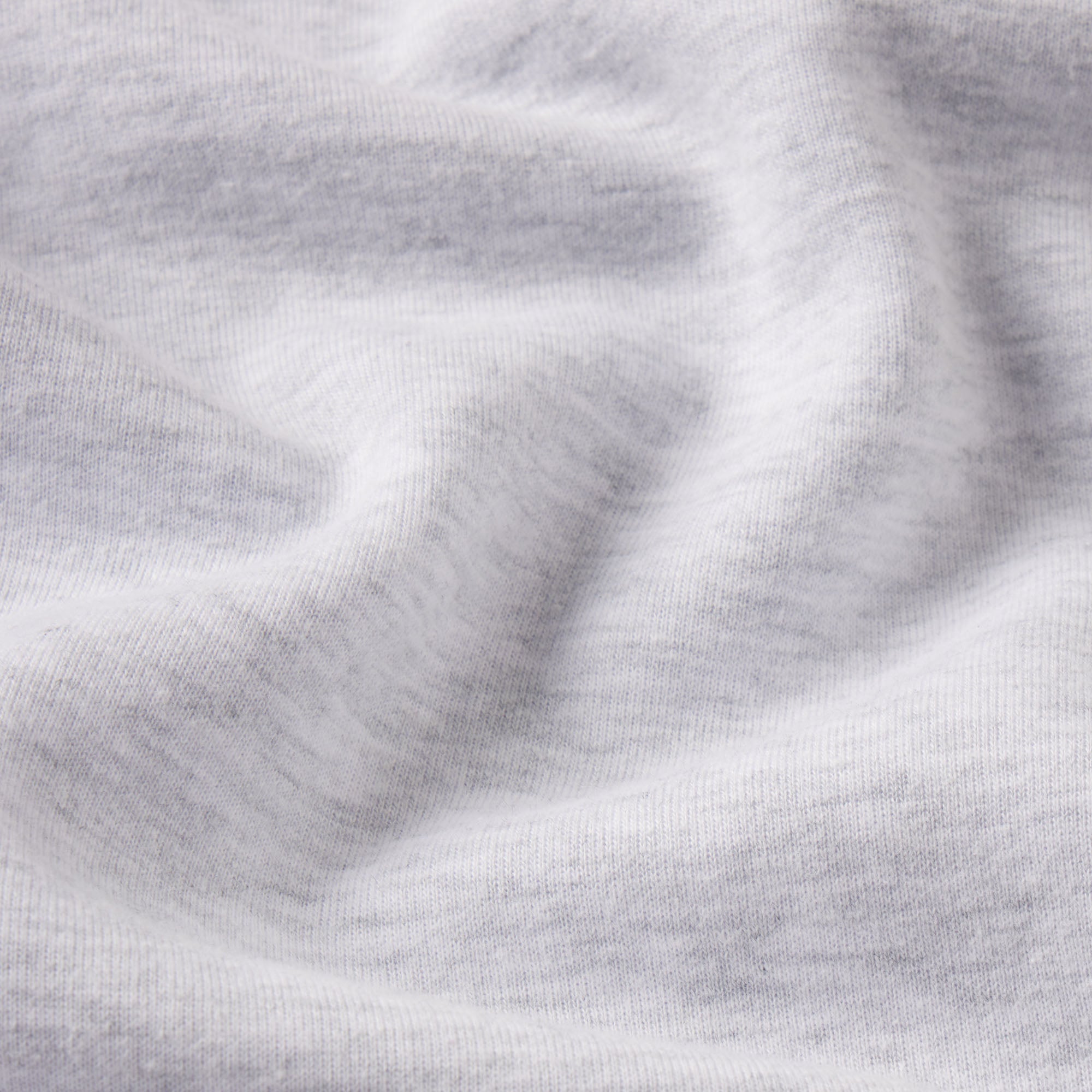 COTTON FLEECE LOGO CLASSIC SHORT | LIGHT HEATHER GREY WITH ONYX LOGO