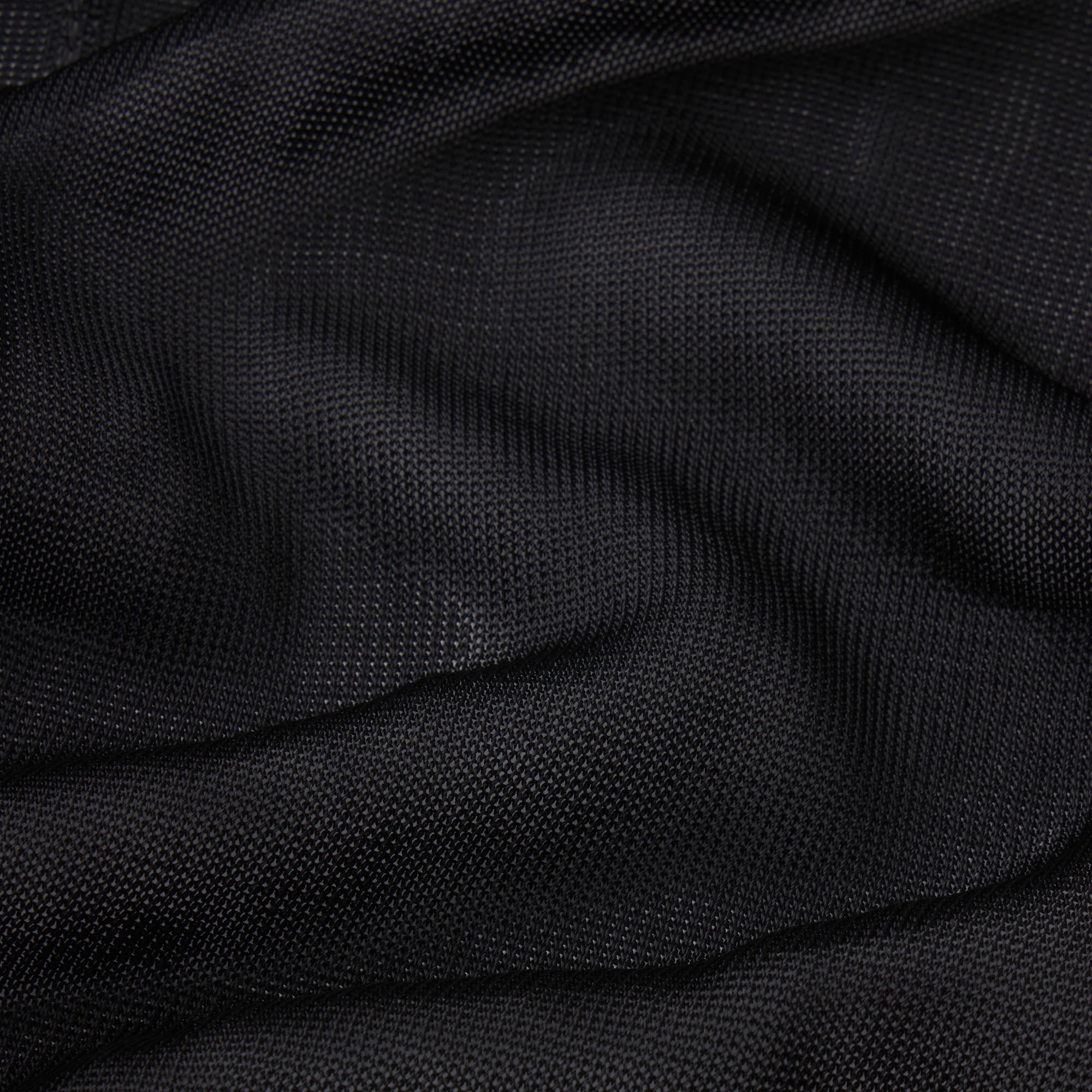 SLINKY KNIT CREW NECK LONG SLEEVE TOP | OBSIDIAN