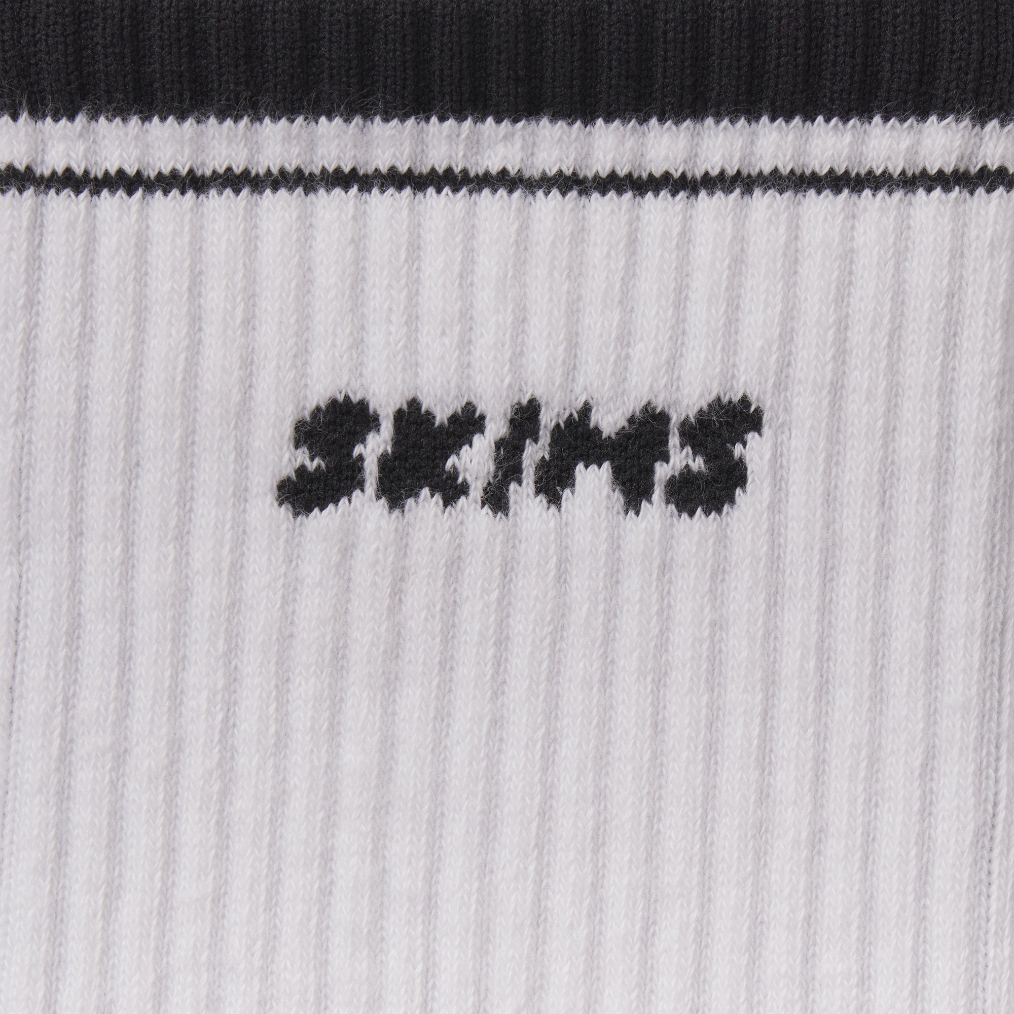 SKIMS SOCKS RIBBED QUARTER CREW LOGO SOCK 3-PACK | CURRANT SNOW MULTI